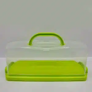 קופסא לאחסון אינגליש קייק(פעמון) פלסטיק קשיח עם ידית | 33/12 ס"מ (צבע לפי זמינות מלאי!)
