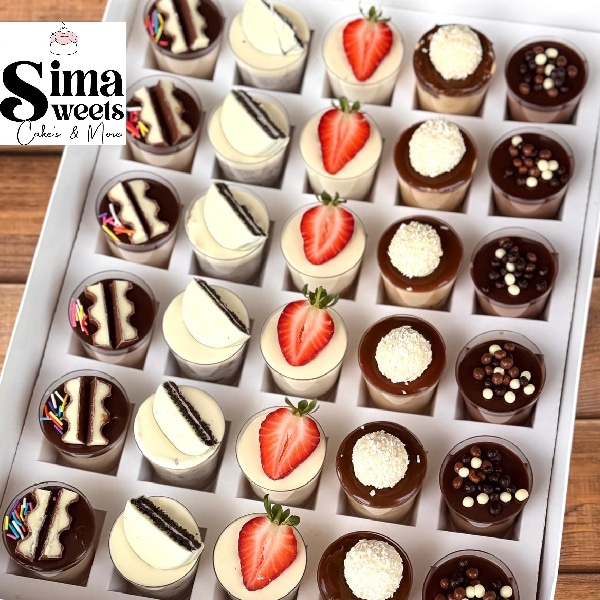 מארז ל30 קינוחי כוסות 43/30/8 | A3 - קופסא ובמה