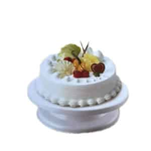 מעמד פלסטיק מסתובב לעוגה | 33 ס"מ