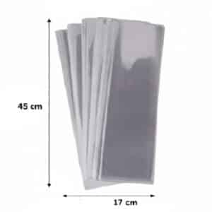 שקיות צלופן לאינגליש קייק - 45/17 ס"מ