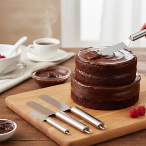 פלטה (ספטולה) מדורגת עם ידית נירוסטה