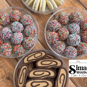 קריסטלית פלסטיק עם מכסה לעוגיות/עוגות קרות כולל מכסה | קוטר 16 ס"מ