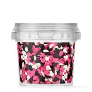 סוכריות לעוגה מיני מאוס שחור/לבן/ורוד | 60 גרם | אלרגנים: מכיל סויה – רבנות