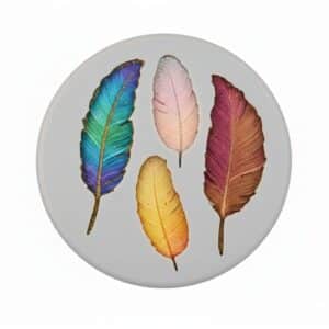 תבנית סיליקון נוצות 3/4/5 ס"מ