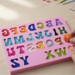 תבנית סיליקון אותיות אנגלית גובה אות 1.5 ס"מ