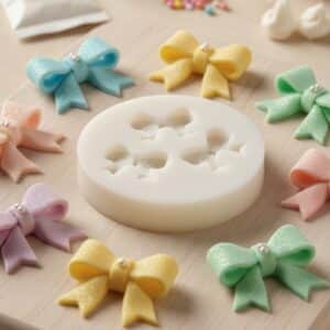 תבנית סיליקון פפיונים לבצק סוכר רוחב 2 ס"מ