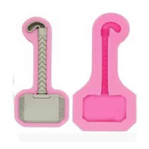 תבנית סיליקון קטנה פטיש "תור" גיבורי על | 7 ס"מ