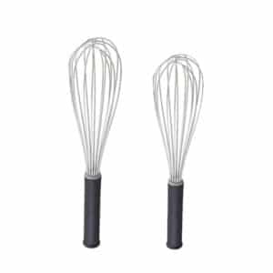 מטרפה פרמיום נירוסטה ידית שחורה - חזקה במיוחד 25/30 ס”מ CutterPeeler (אחריות לכל החיים)