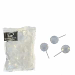 פיפטות (טפטפת) כדור שטוח | 20 יחידות