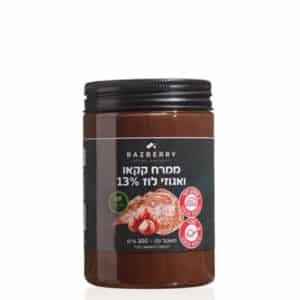ממרח קקאו ואגוזי לוז 13% פרווה 300 גרם | בד"ץ בית יוסף