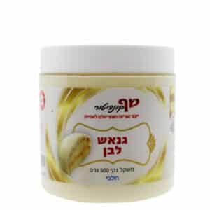 ציפוי גנאש לבן | 500 גרם  - חלבי בד"ץ בית יוסף