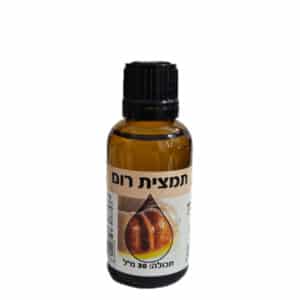 תמצית טעם רום | 30 מ"ל "כתר הרימון" - בד"ץ בית יוסף