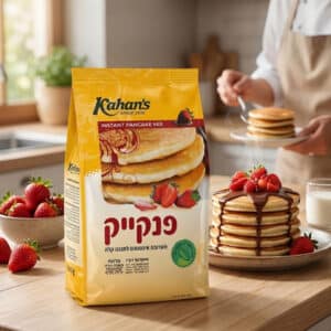 תערובת להכנת פנקייק | 1 ק"ג - פרווה בד"ץ העדה החרדית