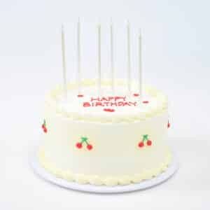 נרות יום הולדת ארוכים פנינה | 6 יחידות