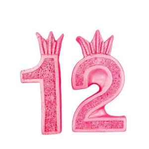 מספר 12 מבצק סוכר - בת מצווה-ורוד