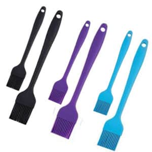 זוג מברשות סיליקון באורך 20 ס"מ ו 27 ס"מ - צבע לפי זמינות מלאי