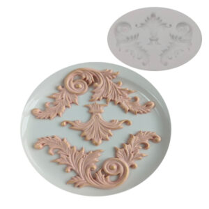 תבנית סיליקון עיטורים קטנים 3/5 ס"מ