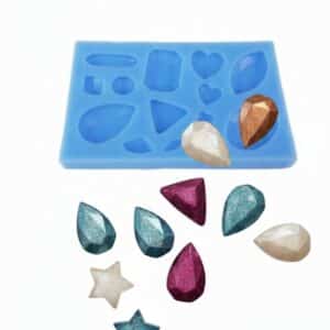 תבנית סיליקון יהלומים שונים | גדלים 1-2 ס"מ