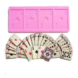 תבנית סיליקון קלפים