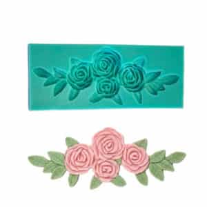 תבנית סיליקון כתר ורדים