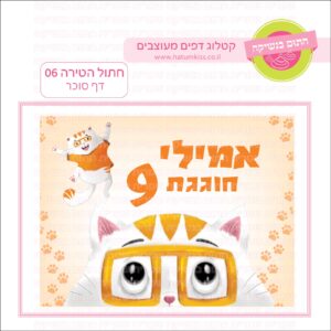 חתול הטירה 06 - דף סוכר